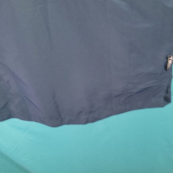 Scottevest Mens Medium Navy Blue Travel Vest With Multiple Pockets & Zipper Clos - Picture 14 of 15